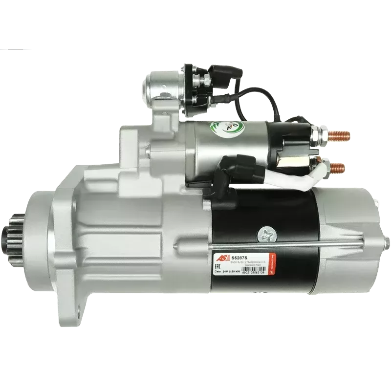 Démarreur 24V 5.50kW 13 dents AS-PL S5287S, UD14930S, CARGO 116435, DELCO DRS1098, DS2208