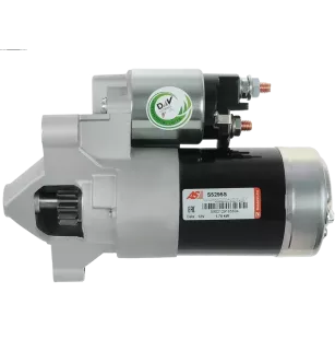 Démarreur 12V 1.70kW 13 dents AS-PL UD03696S, FIAT 71722374, 71724272, 9624291480, 9625382680