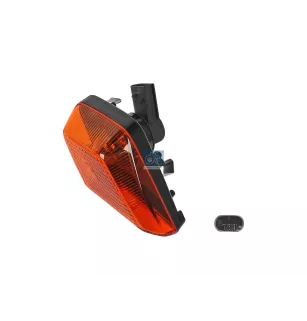 Feu clignotant, gauche 24 V, P21/5W Pour Mercedes-Benz Arocs, Actros 4, Antos - 960 820 0421