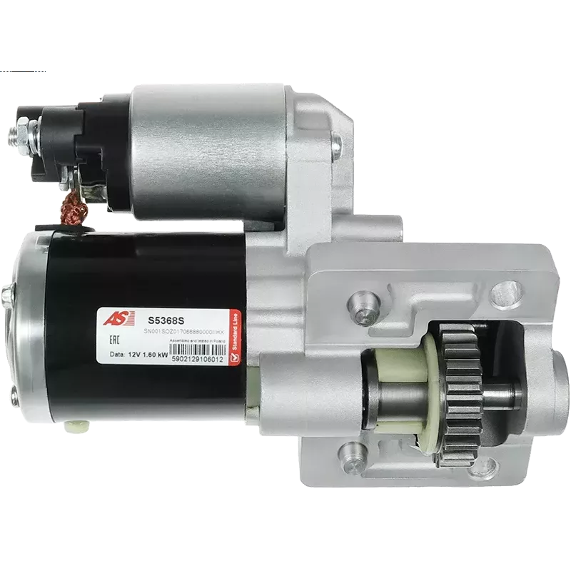 Démarreur 12V 1.60kW Mitsubishi UD20411S 12582471
