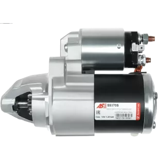 Démarreur 12V 1.20kW 8 dents AS-PL S5370S, UD16852S, UD20413S, CHRYSLER 05034555AA, 5034555AA