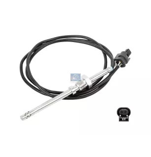 Capteur de température de gaz d'échappement, M14 x 1,5, SW: 17, L: 1210 mm, L: 1110 mm, 2 poles Pour Mercedes-Benz Minibusse