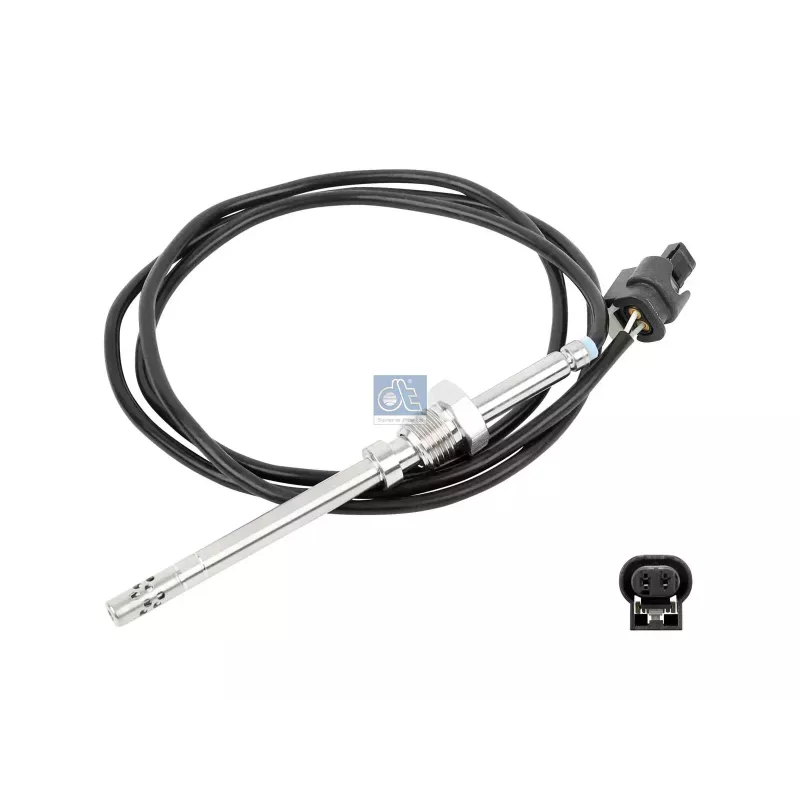 Capteur de température de gaz d'échappement, M14 x 1,5, SW: 17, L: 1210 mm, L: 1110 mm, 2 poles Pour Mercedes-Benz Minibusse