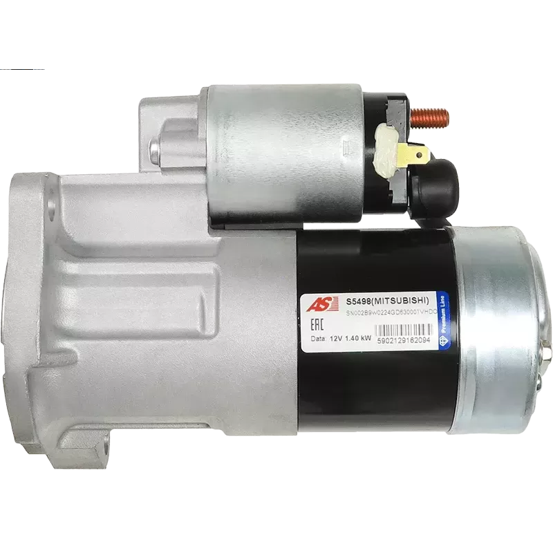 Démarreur 12V 1.40kW Mitsubishi UD100062 M001T60382