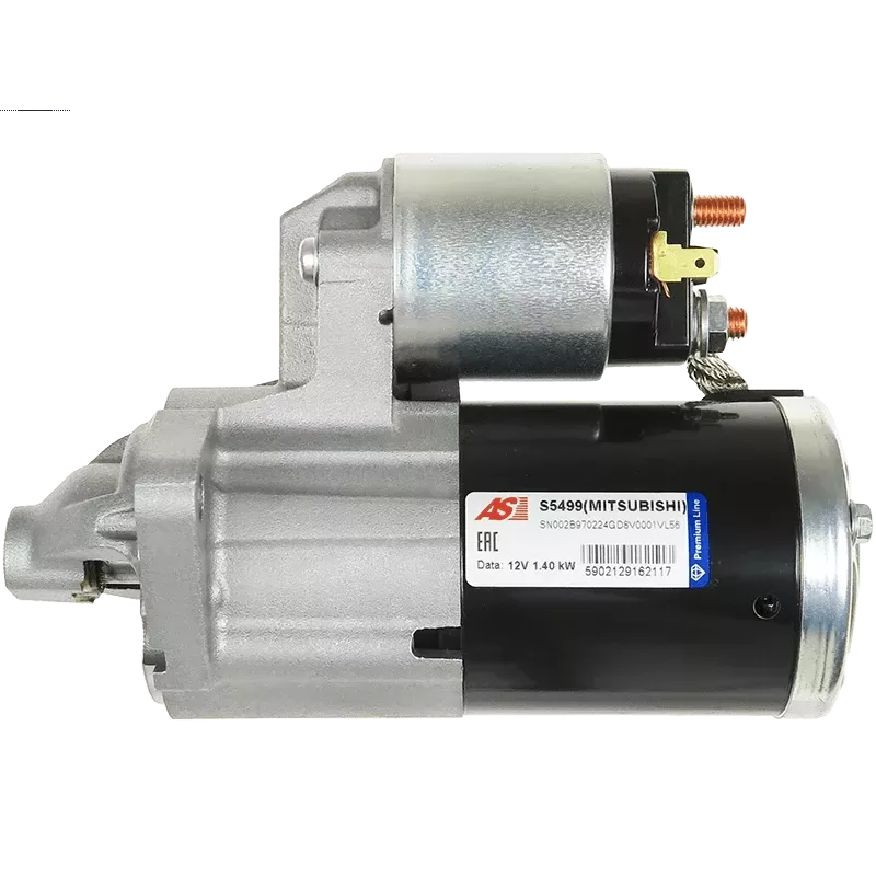 Démarreur 12V 1.40kW Mitsubishi UD100037 115538