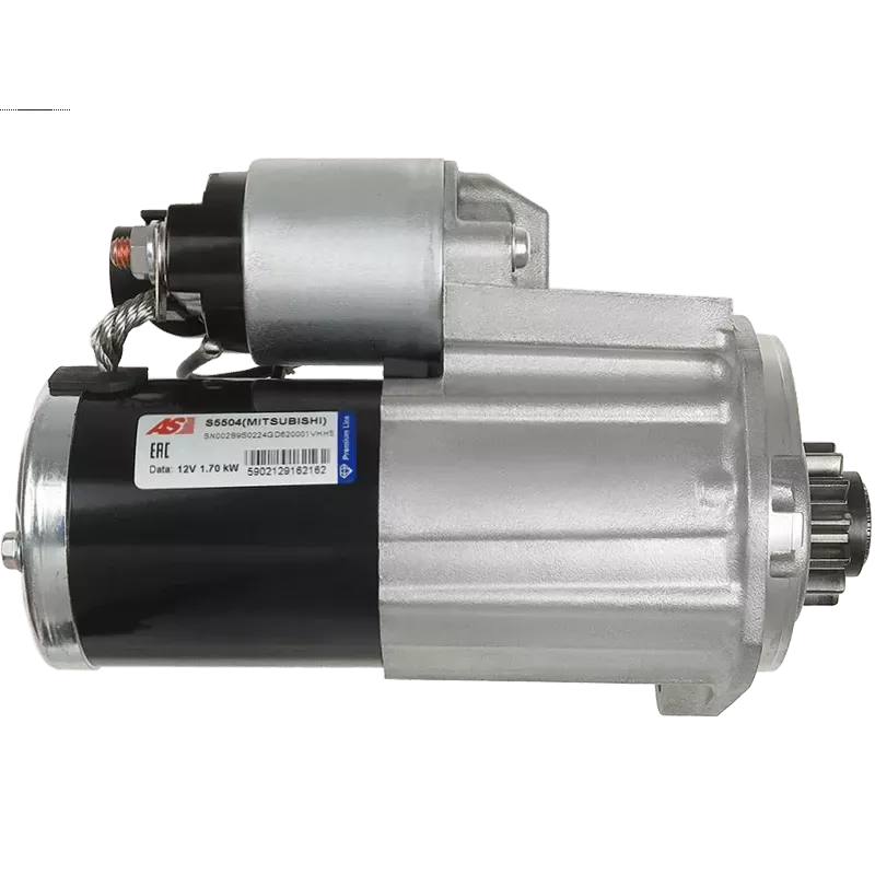 Démarreur 12V 1.70kW Mitsubishi UD100058 M000TA0271