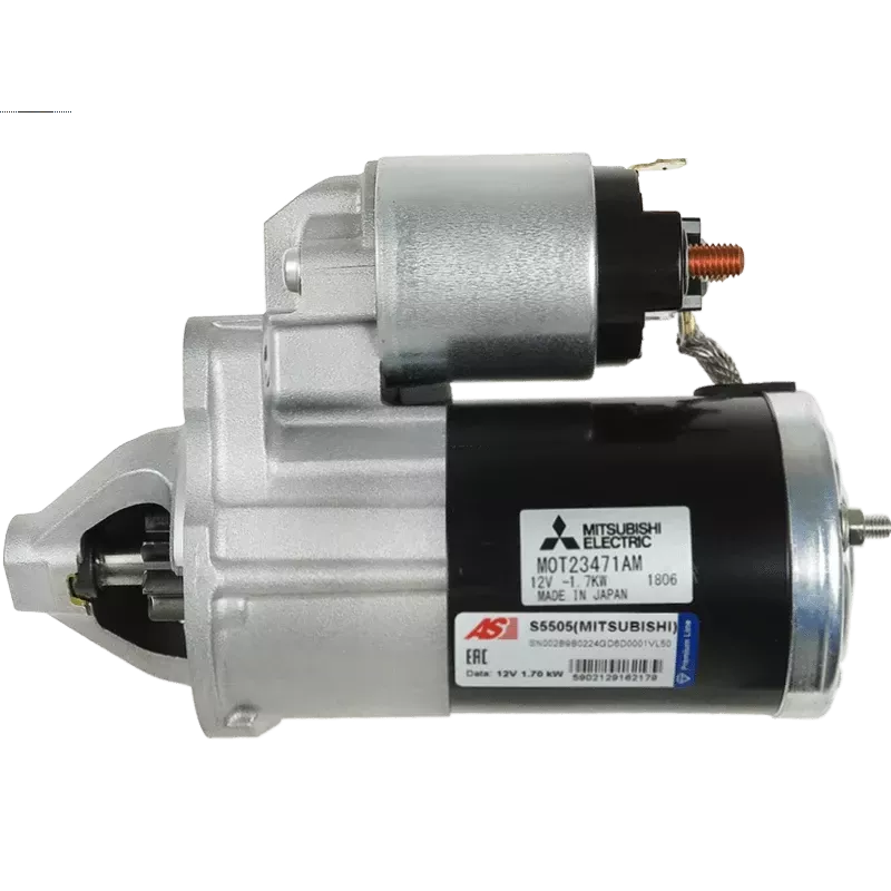 Démarreur 12V 1.70kW Mitsubishi UD100041 1810A184