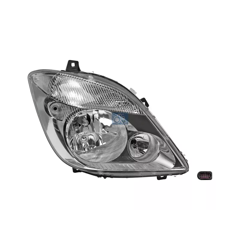 Phare principal, droite, sans ampoules, H7 Pour Mercedes-Benz Minibusse, Sprinter - 9068200461 - A9068200461 - ZG.20515-0008