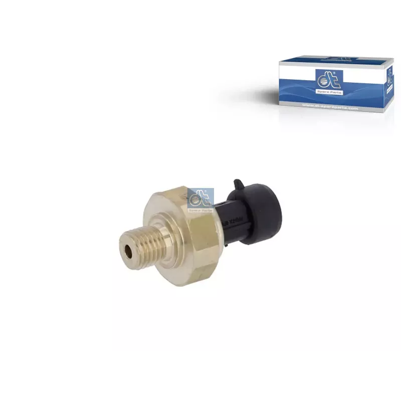 Capteur de pression, M12 x 1,5, SW: 27, L: 49.5 mm, 3 poles.