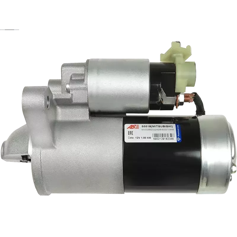 Démarreur 12V 1.80kW Mitsubishi UD100065 0986026410