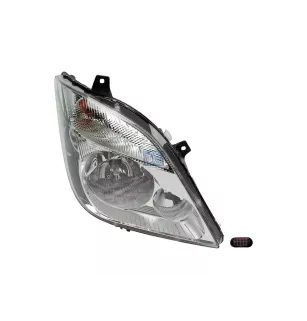 Phare principal, droite, sans ampoules, avec phare anti-brouillard, 12 V, H7 Pour Mercedes-Benz Minibusse, Sprinter - 9068200661