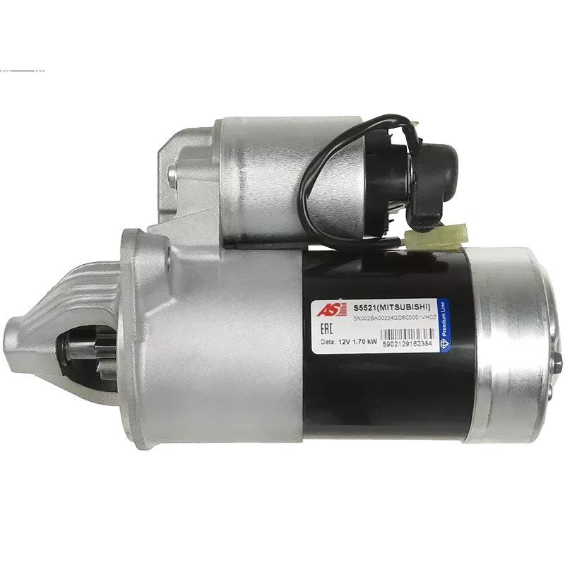 Démarreur 12V 1.70kW Mitsubishi UD100066 6CC07059210
