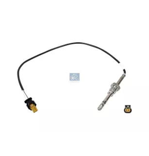 Capteur de température de gaz d'échappement, M14 x 1,5, SW: 17, L: 530 mm, L: 400 mm, 2 poles Pour Mercedes-Benz Sprinter