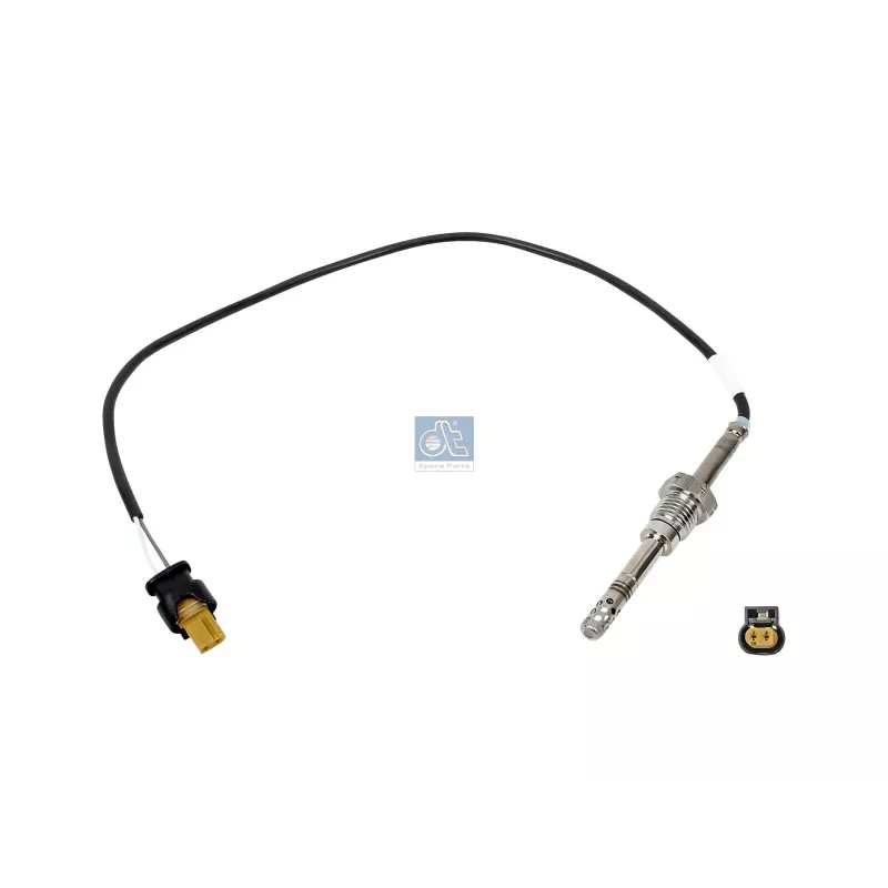 Capteur de température de gaz d'échappement, M14 x 1,5, SW: 17, L: 530 mm, L: 400 mm, 2 poles Pour Mercedes-Benz Sprinter