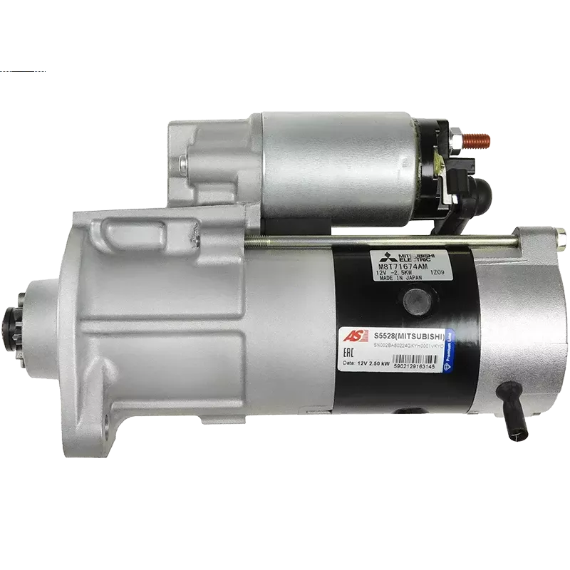 Démarreur 12V 2.50kW Mitsubishi UD100072 115378