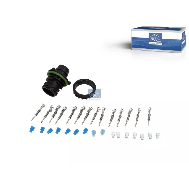 Kit de réparation, fiche, 7 poles Pour Mercedes-Benz Actros 1, Actros 2, Actros 3, Actros 4, Antos, Atego 1, Atego 2, Axor