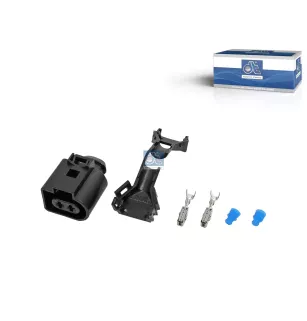 Kit de réparation, fiche, 2 poles Pour Mercedes-Benz Actros 1, Actros 2, Actros 3, Actros 4, Antos, Arocs, Atego 1, Atego 2