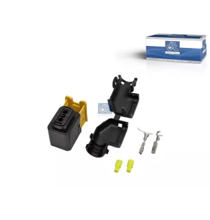 Kit de réparation, fiche, α: 90 °, 2 poles Pour Mercedes-Benz Actros 1, Actros 2, Actros 3, Actros 4, Antos, Arocs, Atego 1