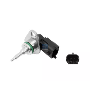 Capteur de température, D1: 15.9 mm, D2: 3 mm, L1: 53 mm, L2: 33.5 mm, Tmin: -40 °C, Tmax: 150 °C, 2 poles Pour DAF CF, XF, XG