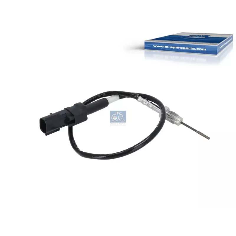 Capteur de température de gaz d'échappement, M12 x 1,25, L: 450 mm, 2 poles Pour DAF CF, LF, Cummins tbd, VW Constellation Capteur de température de gaz d'échappement, M12 x 1,25, L: 450 mm, 2 poles Pour DAF CF, LF, Cummins tbd, VW Constellation