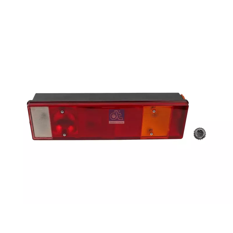 Feu arrière, droite, 24 V, P21W, Lb: 152 mm, L: 468 mm, H: 134 mm, R5W Pour DAF CF, LF, XF, MAN G/M/F 90, L/M/F/E 2000