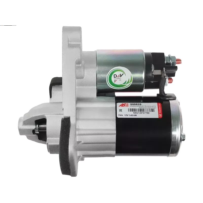 Démarreur 12V 1.40kW 12 dents AS-PL UD101251S, MITSUBISHI M000TD2571, M000TD2572, M0TD2571, M0TD2572
