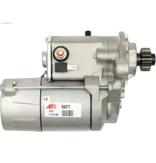 Démarreur 12V 1.70kW 11 dents AS-PL S6077, UD00675S, CARGO 113928, DENSO 228000-1180, 228000-3980