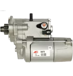 Démarreur 12V 2.00kW 11 dents AS-PL S6078, UD16468S, BOBCAT 185086650, CARGO 113696, CATERPILLAR 1449966