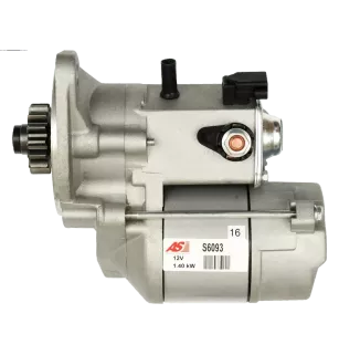 Démarreur 12V 1.40kW 15 dents AS-PL S6093, CARGO 110485, CUMMINS 3575205RX, DELCO 10465440, 10465584