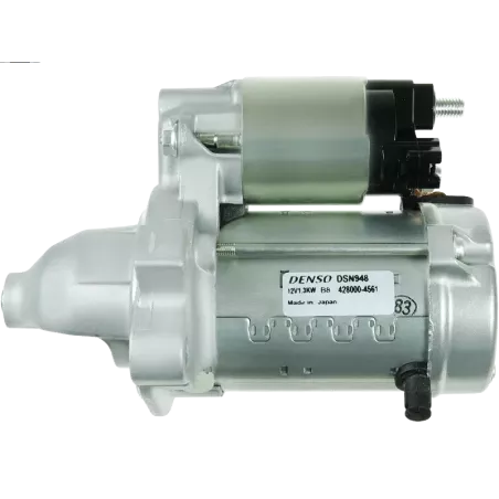 Démarreur 12V 1.30kW 9 dents AS-PL UD809837(DENSO)S, CARGO 114661, DELCO DRS0473, DS1583, DENSO 428000-3360