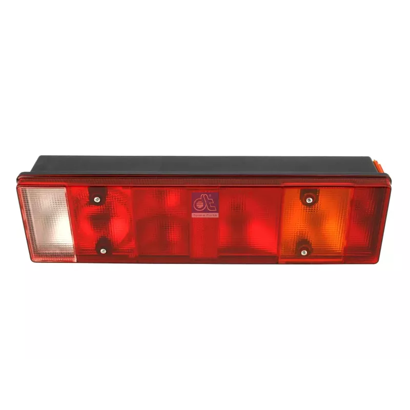 Feu arrière, droite 24 V, P21W, L: 464 mm, H: 130 mm, R5W Pour DAF 45/55/65/75/85/95, CF, XF - 1284212 - 1291215 Feu arrière, droite 24 V, P21W, L: 464 mm, H: 130 mm, R5W Pour DAF 45/55/65/75/85/95, CF, XF - 1284212 - 1291215