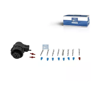 Kit de réparation, fiche, 8 poles Pour DAF 45/55/65/75/85/95, CF, XF, Mercedes-Benz Atego 1, Atego 2, Axor - 0025409281