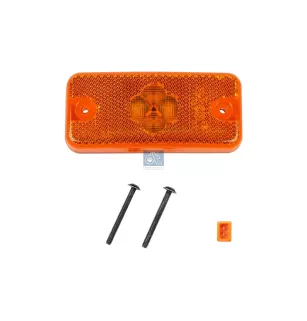 Feu de gabarit latéral, orange pour Renault - 77 00 377 208