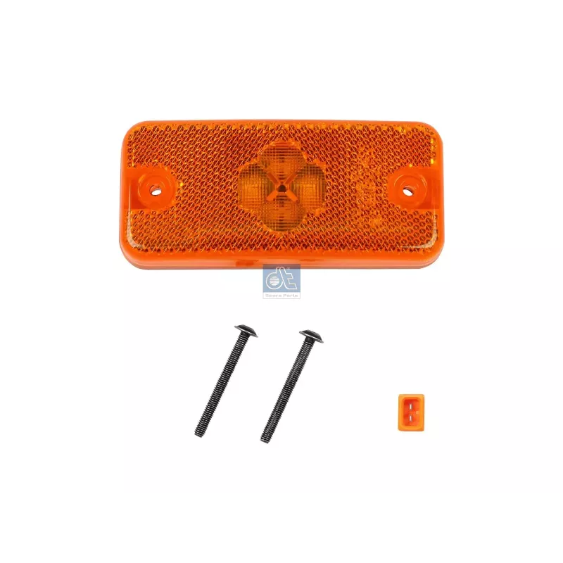 Feu de gabarit latéral, orange pour Renault - 77 00 377 208