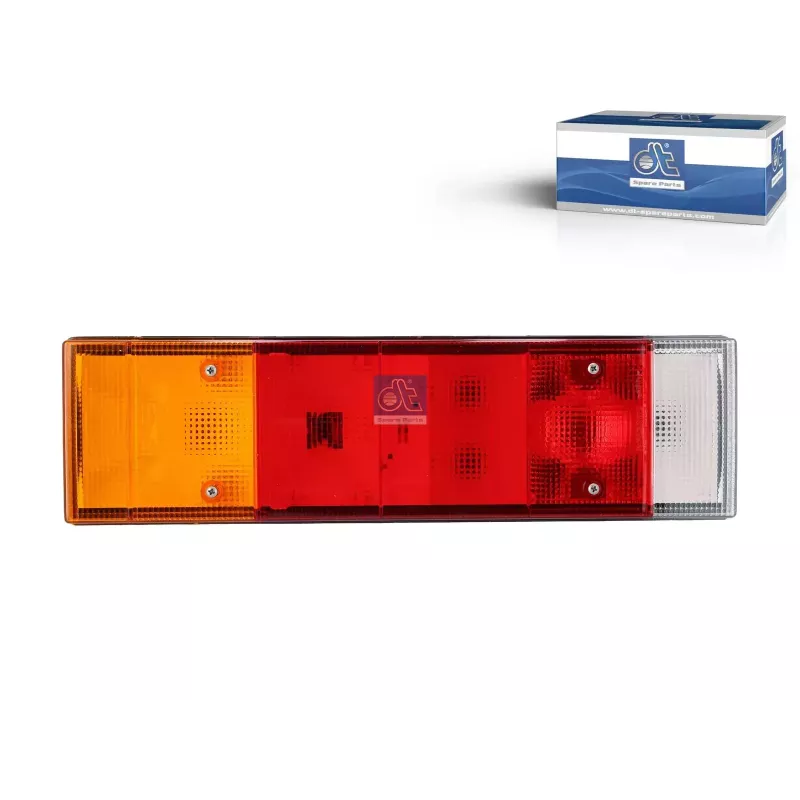 Feu arrière, droite, Lb: 152 mm, L: 464 mm, H: 130 mm, T: 83 mm pour Renault - 50 01 847 583
