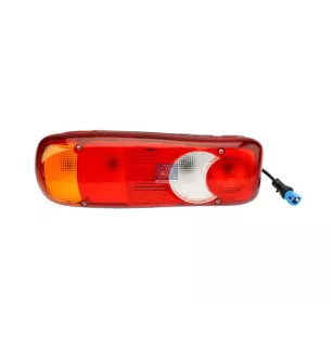 Feu arrière, gauche Lb: 152 mm, L: 350 mm, H: 130 mm, T: 83 mm Pour Renault Mascott, Midliner, Midlum - 50 01 846 843