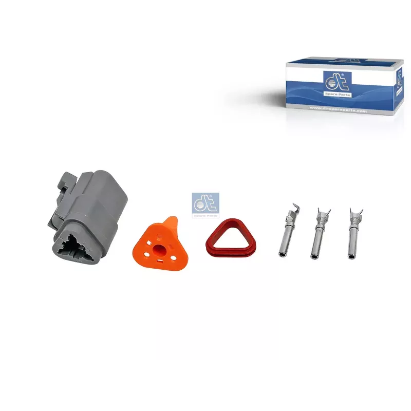 Kit de réparation, fiche, 3 poles Pour Renault Kerax, Magnum, Midlum, Premium, Sisu Sisu / Renault - 50 10 293 088 S Kit de réparation, fiche, 3 poles Pour Renault Kerax, Magnum, Midlum, Premium, Sisu Sisu / Renault - 50 10 293 088 S