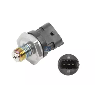 Capteur, pression de carburant, M12 x 1,5, SW: 27, L: 48.5 mm, 3 poles Pour Citroën Jumper - Fiat Ducato - Iveco Daily - Peugeot