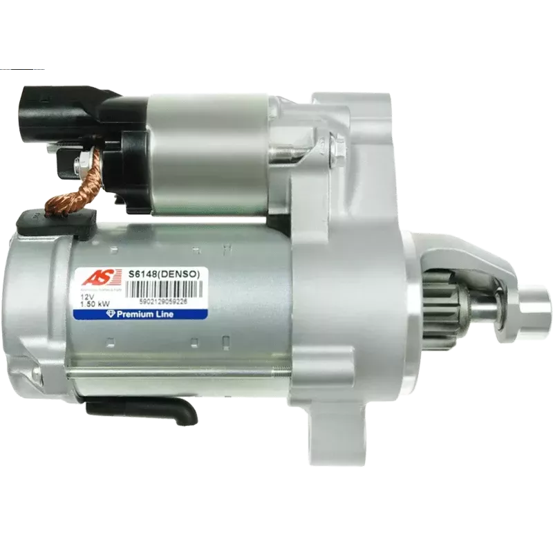 Démarreur 12V 1.50kW 11 dents AS-PL UD809829(DENSO)S, CARGO 115733, DELCO DRS0944, DENSO 428000-7930, 428000-7931