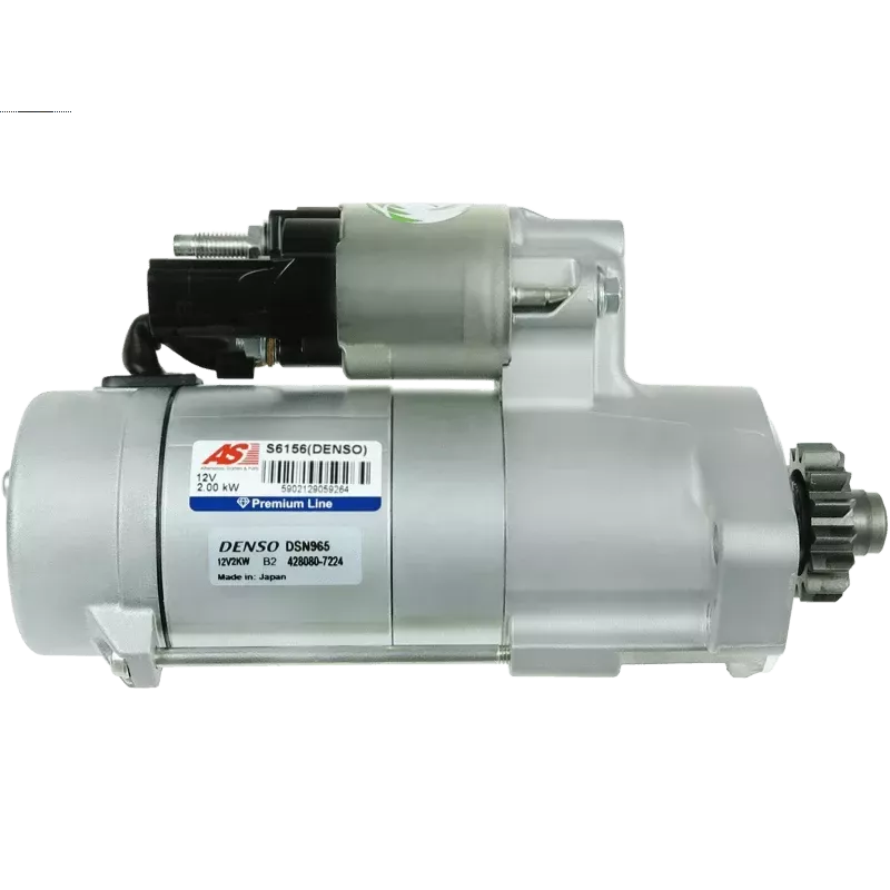 Démarreur 12V 2.00kW Denso UD805080 116000