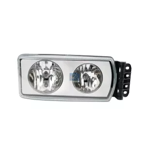 Phare principal, droite, avec ampoules, 24 V, H7 pour Iveco - 5 0402 0189