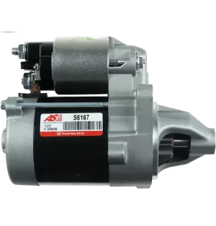 Démarreur 12V 0.60kW 9 dents AS-PL UD12051S, CARGO 114823, DELCO RS41281, DENSO 128000-5500, JOHN DEERE AM105575