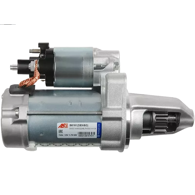 Démarreur 12V 1.70kW Bosch UD810116 0001153510