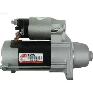 Démarreur 12V 1.00kW 9 dents AS-PL S6199, UD12044S, BOSCH 0986023460, CARGO 113211, 114194