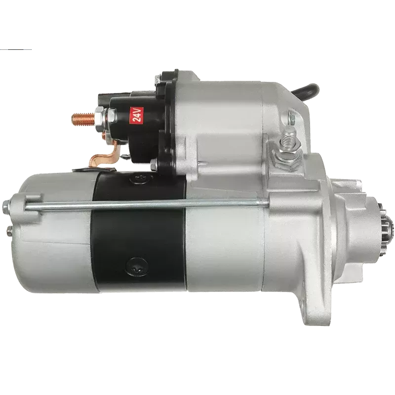 Démarreur 24V 4.80kW 10 dents AS-PL S6225S, UD90318S, CUMMINS 4996707, DENSO 428000-7100, 438000-0060