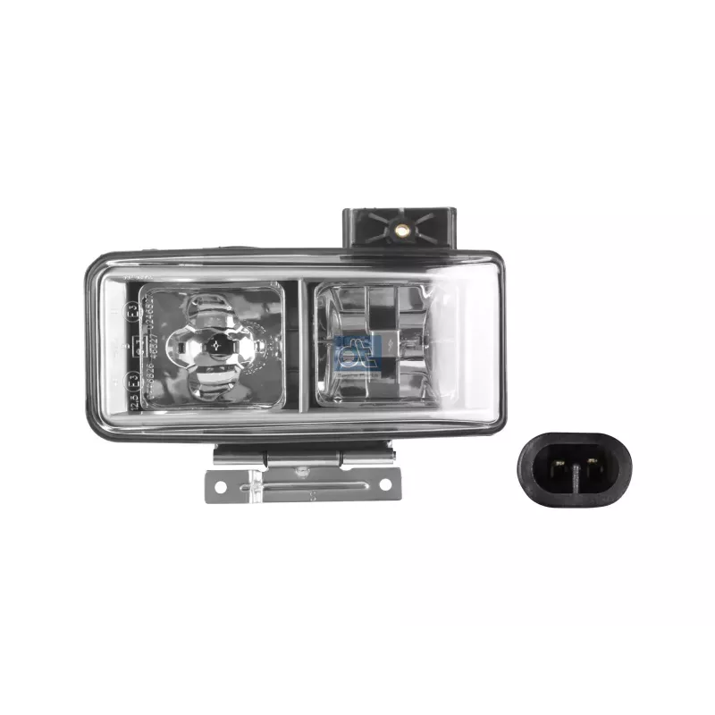 Phare anti-brouillard, gauche, sans ampoules, 24 V, H3 Pour Iveco Eurocargo, EuroStar, EuroTech, Stralis, Trakker - 98437476