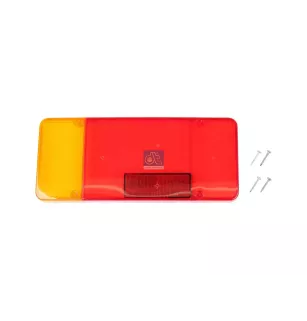 Glace de feu arrière, gauche, Lb: 190 mm, L: 305 mm, H: 130 mm, T: 83 mm Pour Iveco Daily, Eurocargo - 42471138