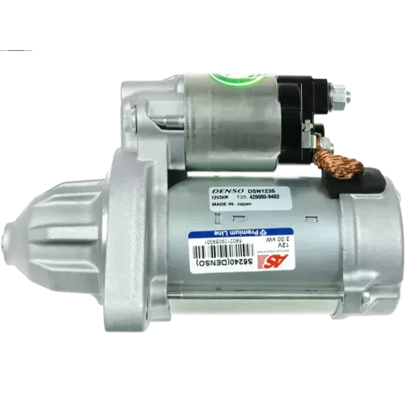 Démarreur 12V 2.00kW 9 dents AS-PL UD805285(DENSO)S, DELCO DRS0953, DENSO 428000-9480, 428000-9481, 428000-9482