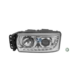 Phare principal, gauche, avec appareil de commande, sans moteur, 24 V, H7 Pour Iveco Trakker - 5801639108 - 5801745445
