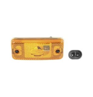 Feu de gabarit latéral, W3W, 12/24 V Pour Iveco EuroStar, EuroTech, Powerstar, Stralis, Trakker, Daily - 41200664